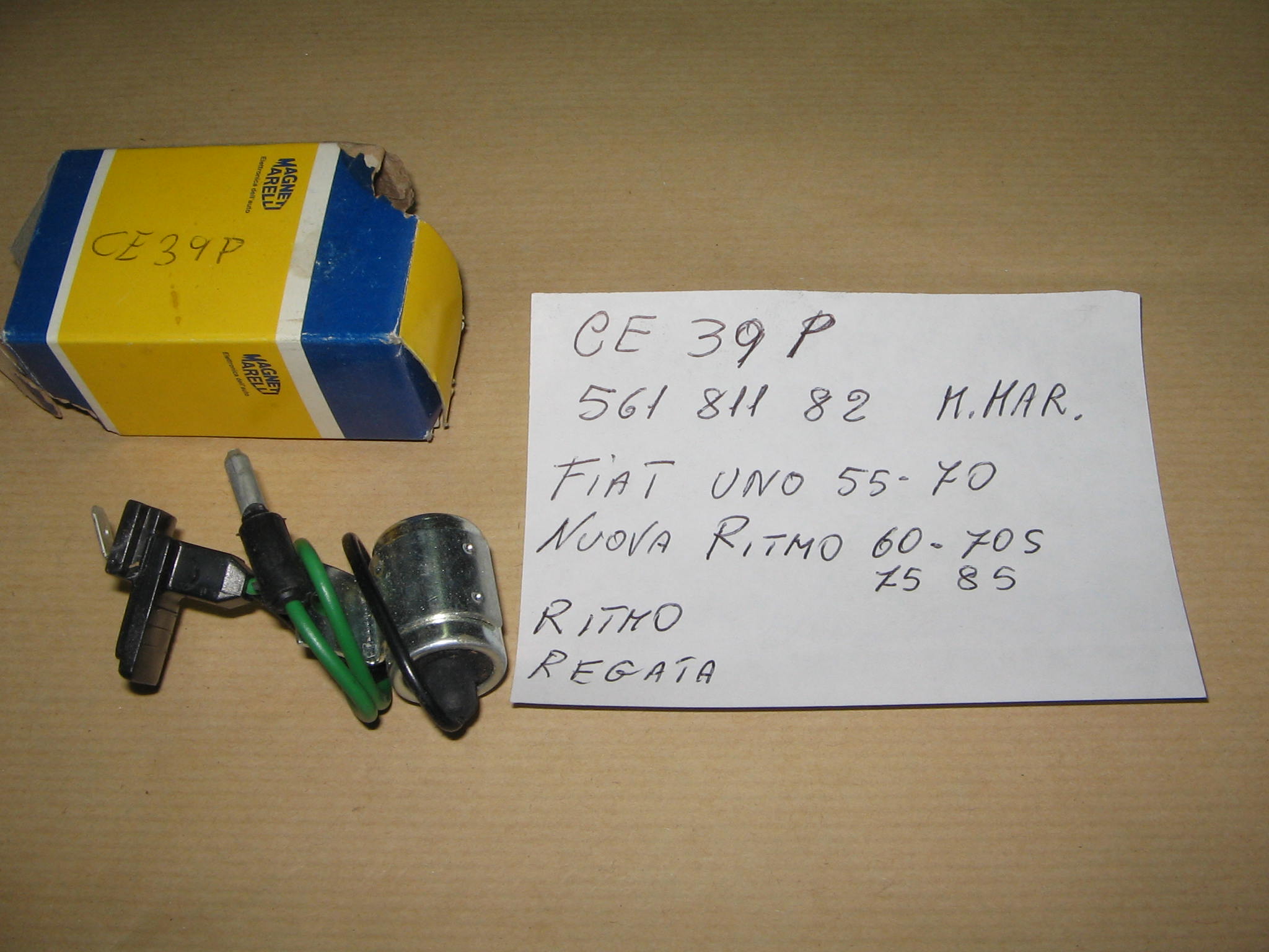 CONDENSATORE FIAT RITMO REGATA N. 20507